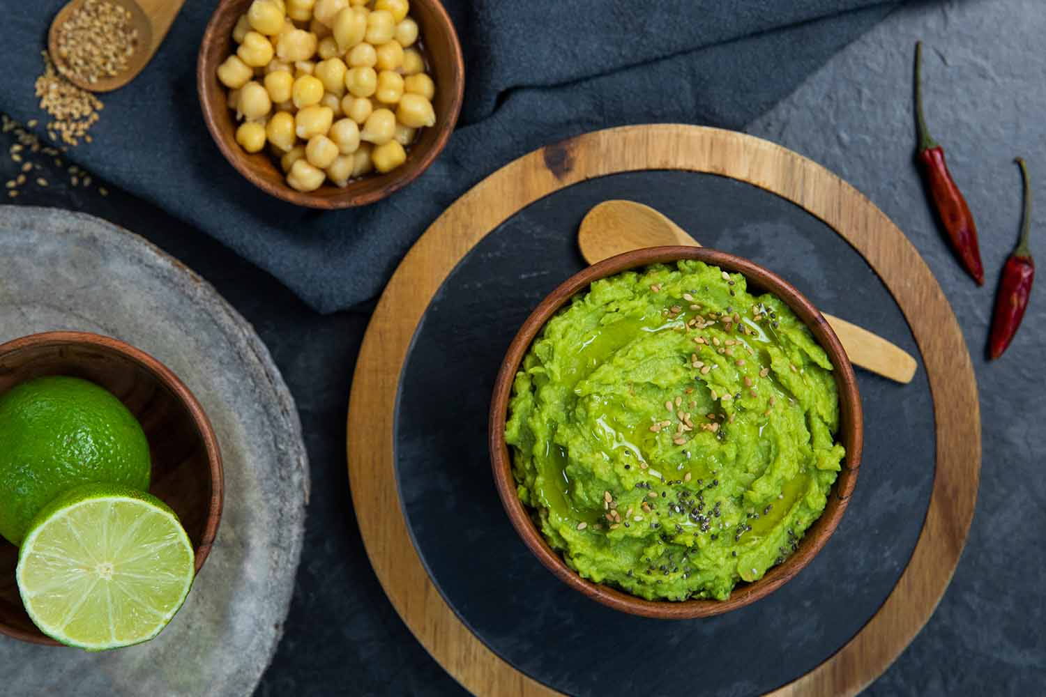 Hummus de aguacate Recetas Mambo