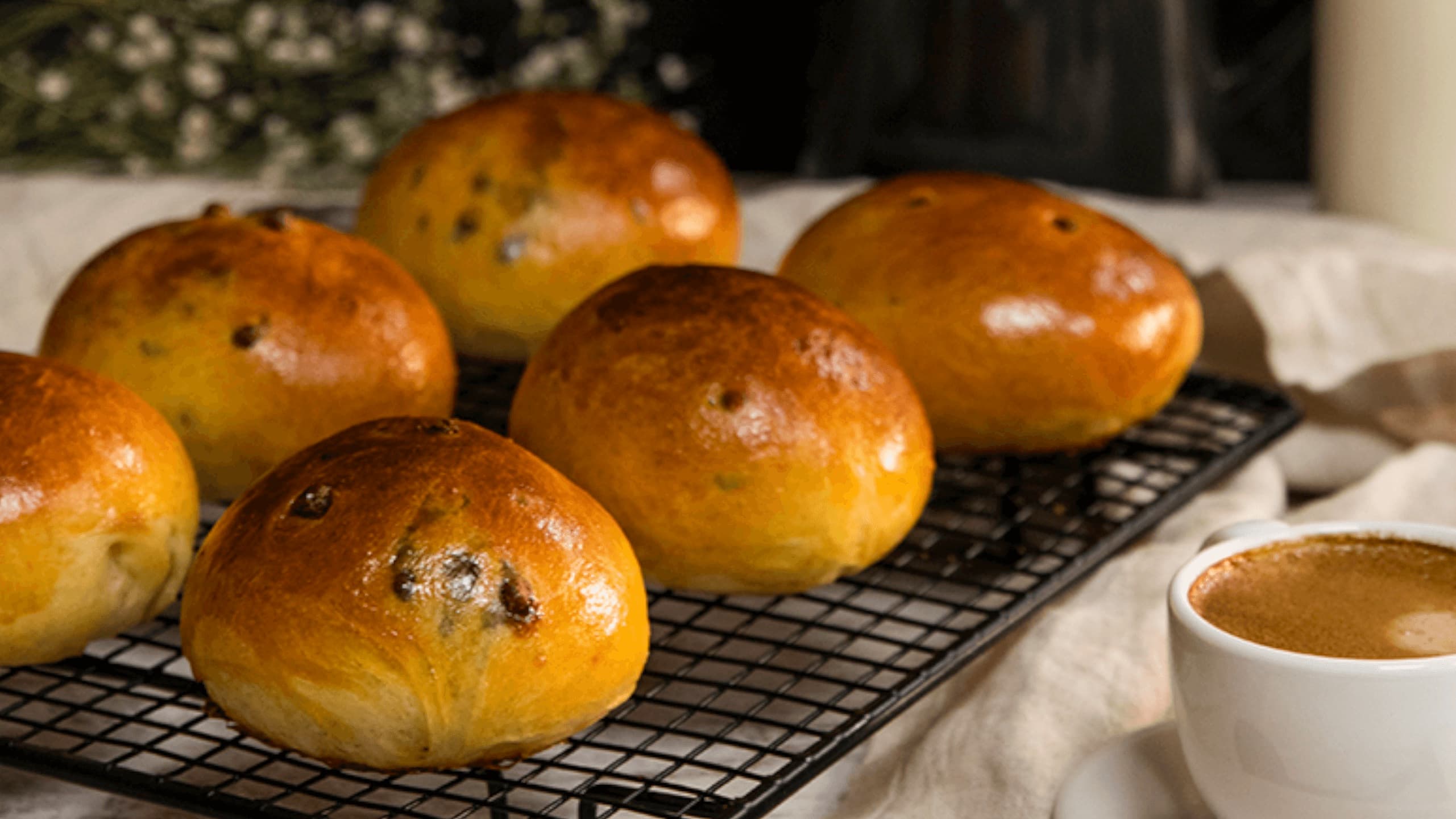 Pan de leche con pepitas de chocolate o Doowaps