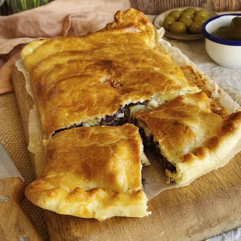Empanada de morcilla en Cecofry