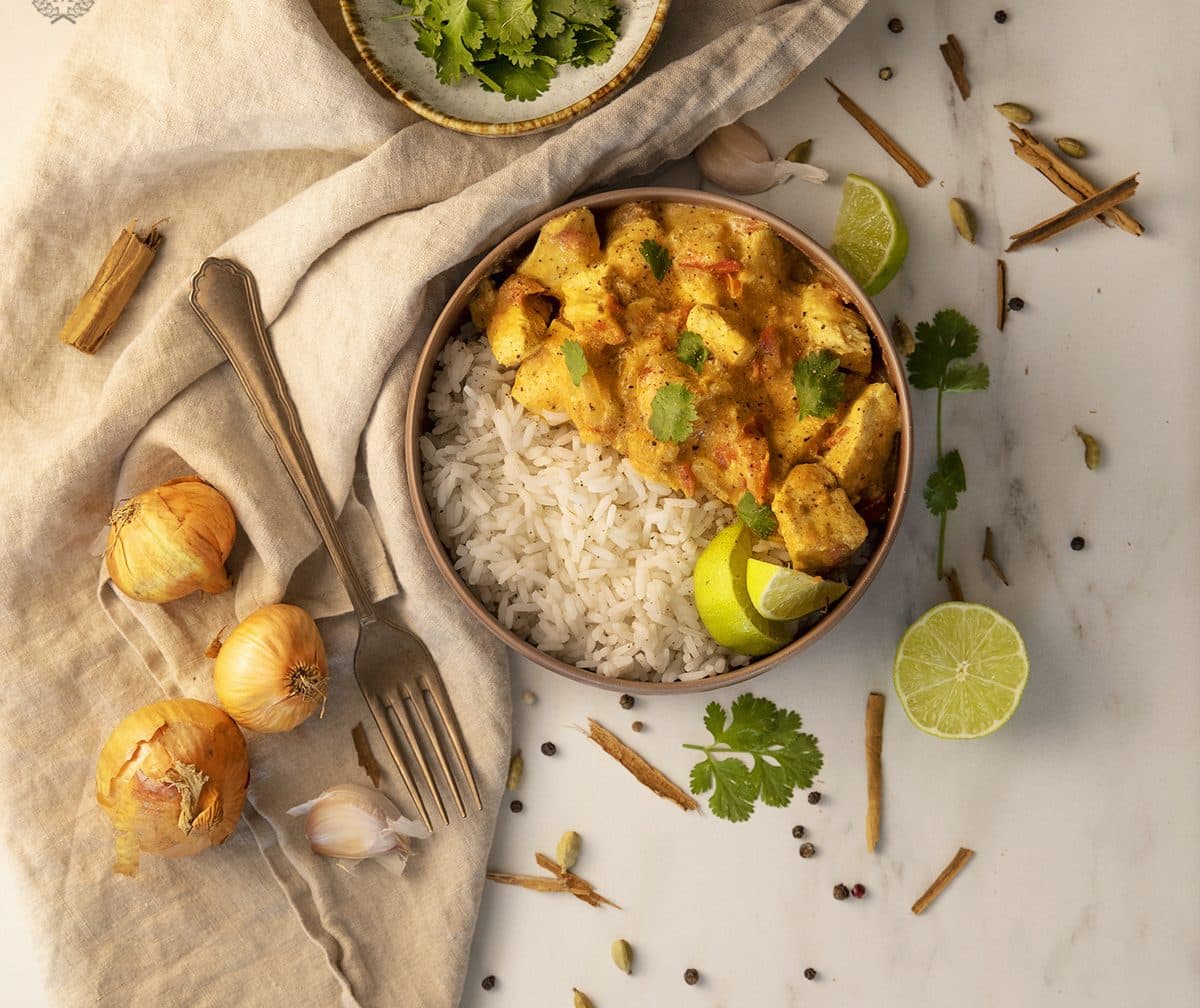 Pollo tikka masala