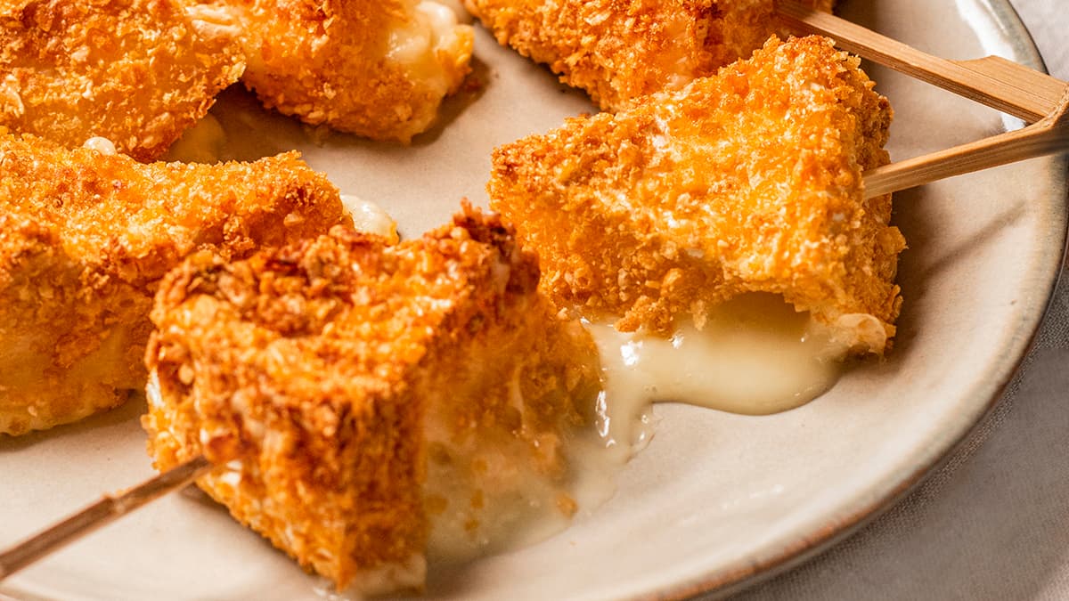 Camembert rebozado en Cecofry