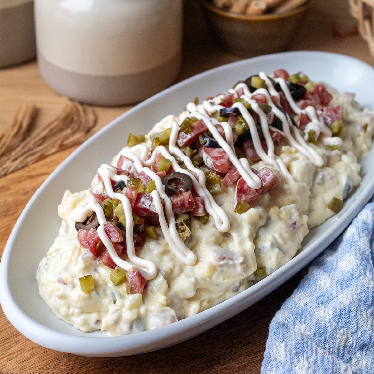 Ensaladilla de fuet en Olla GM