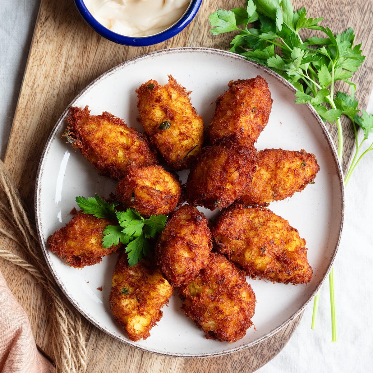 Buñuelos de bacalao en Cecofry