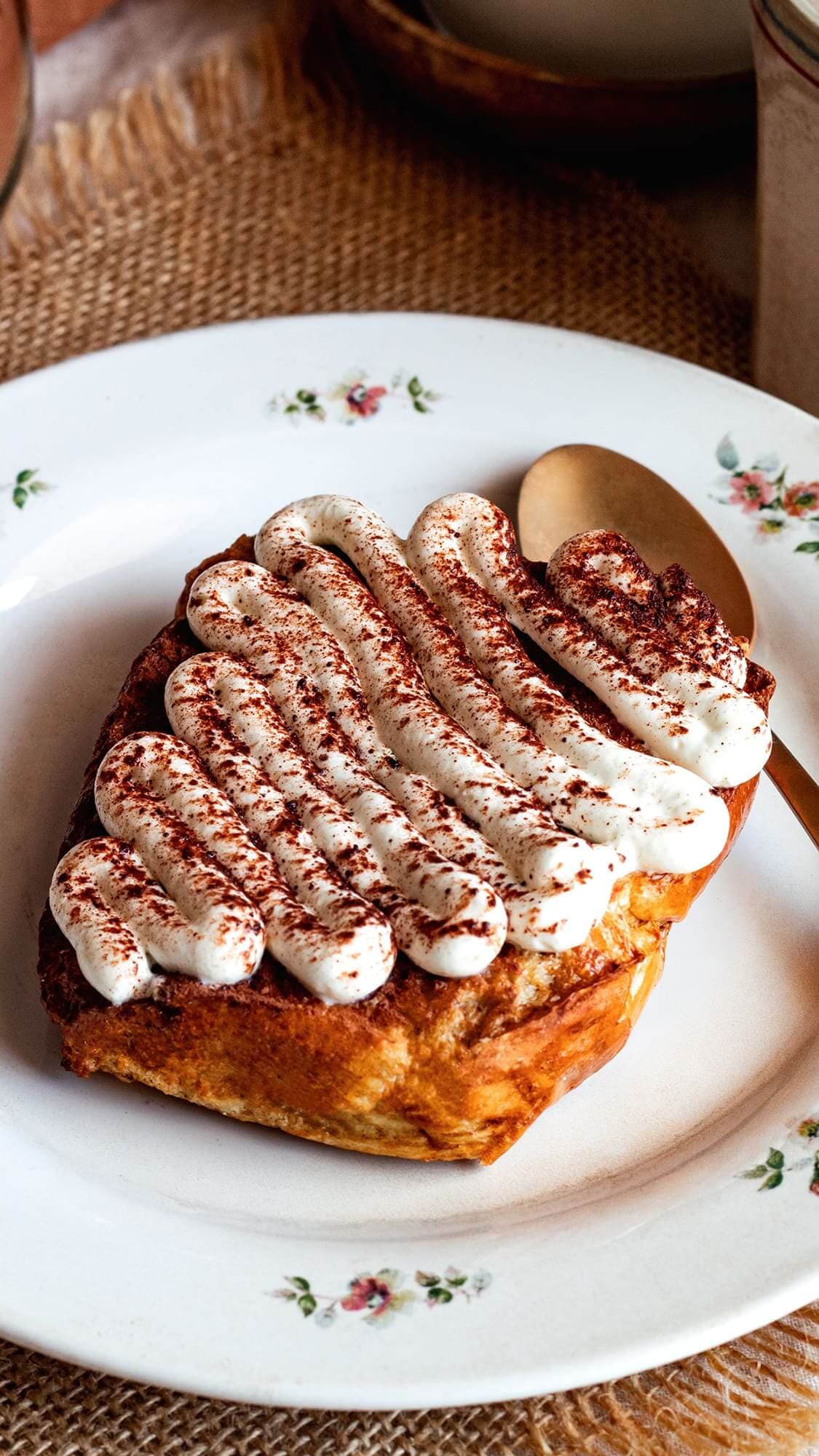 Torrijas de tiramisú en Cecofry