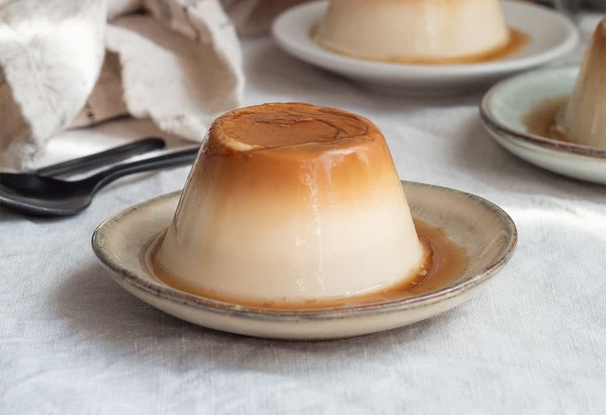 Flan cremoso de baileys en Ollas GM