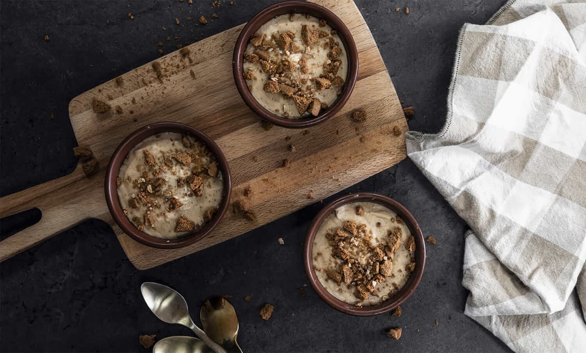 Panna cotta de speculoos en Mambo