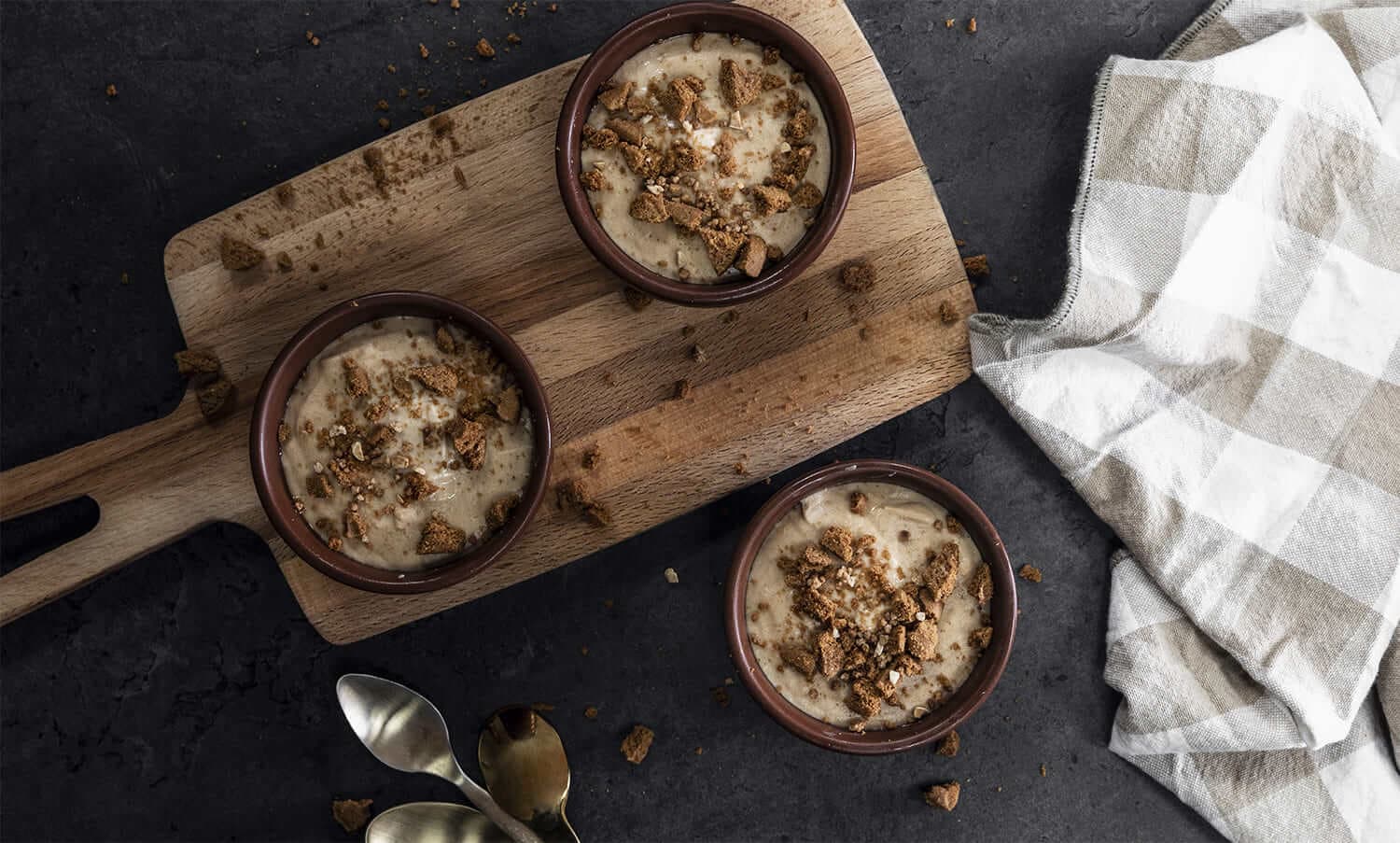 Panna cotta de speculoos en Mambo