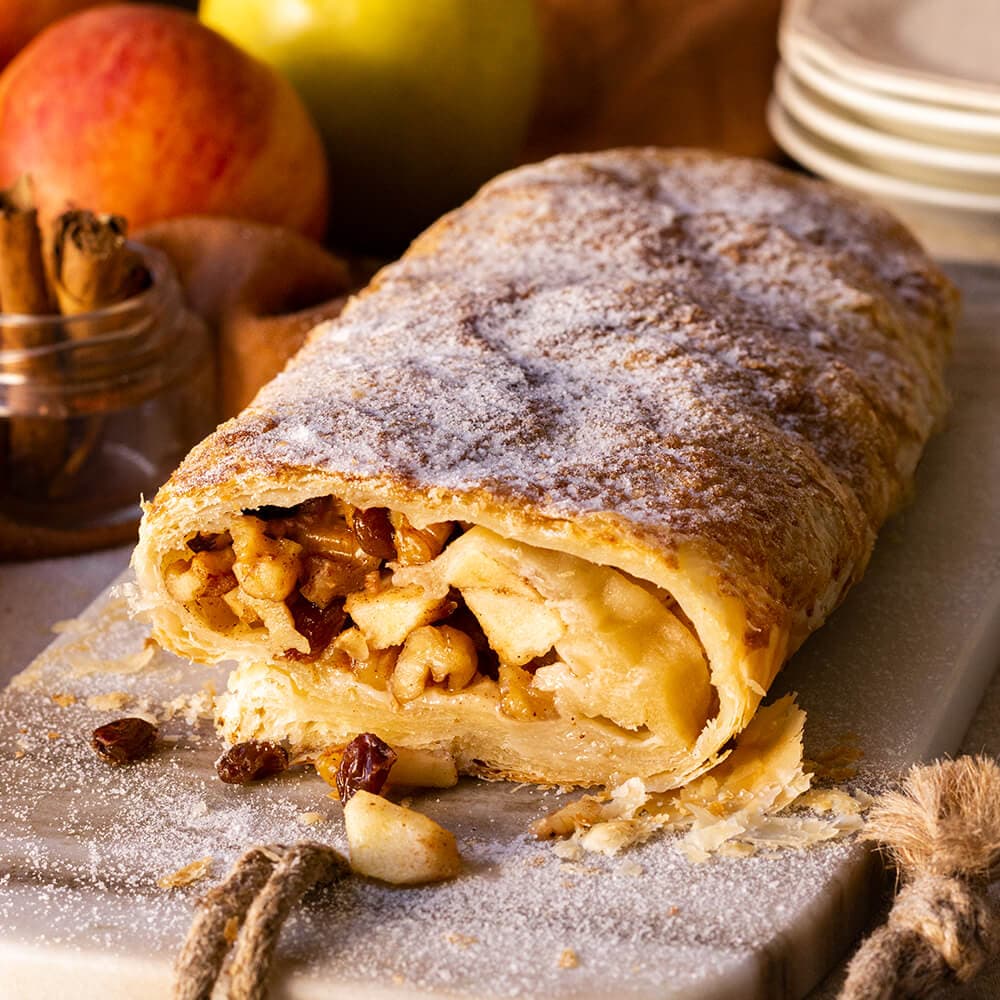Strudel de manzana en Cecofry