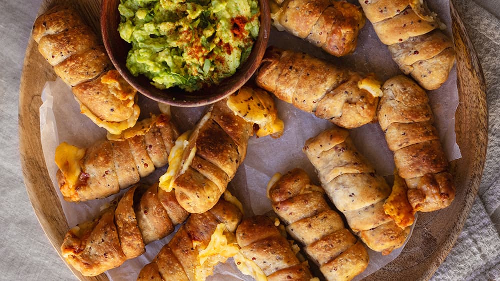 Tequeños con 2 ingredientes en Cecofry