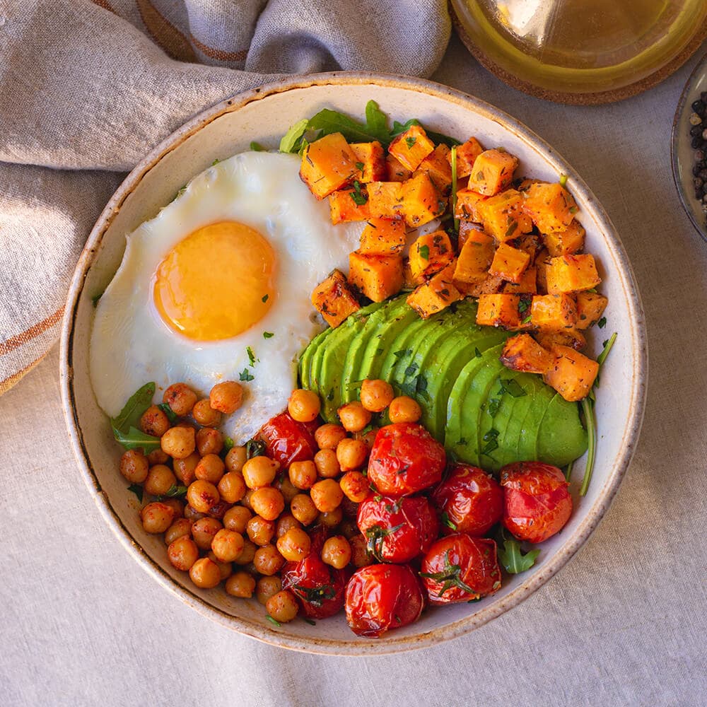 Ensalada templada en Cecofry