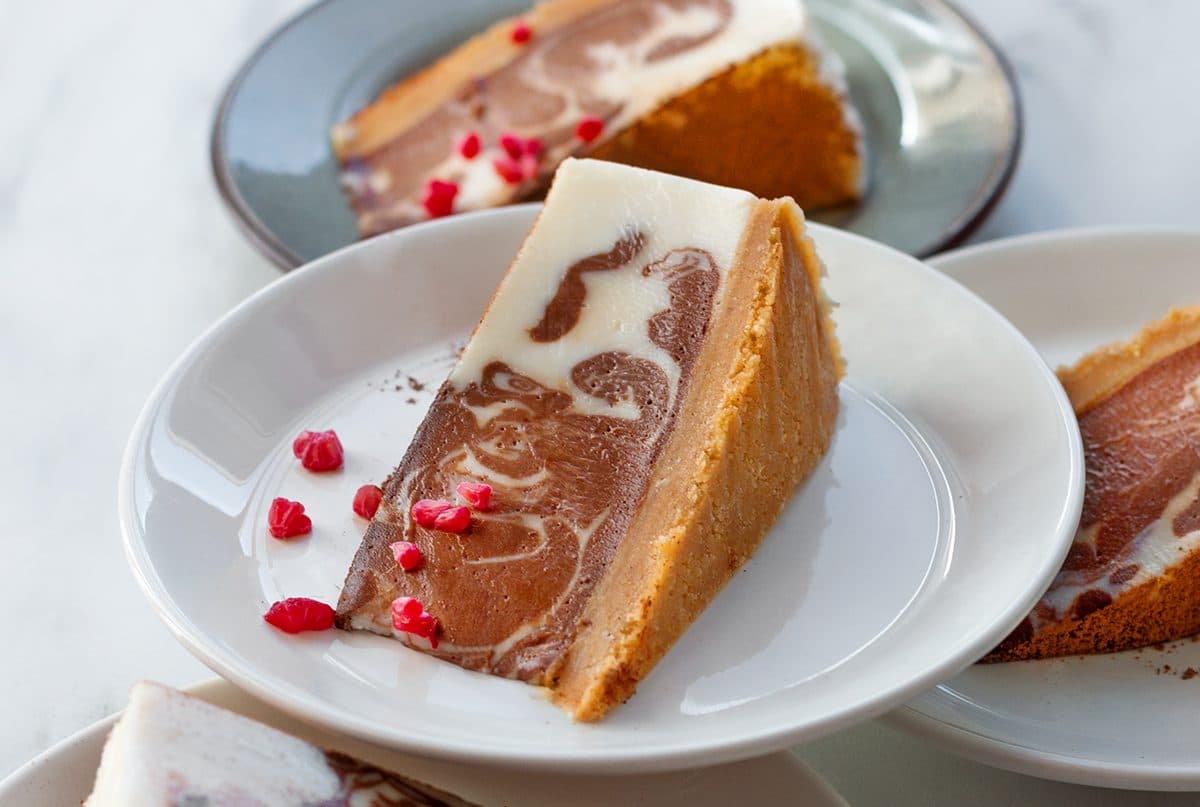 Tarta de dos chocolates en Ollas GM