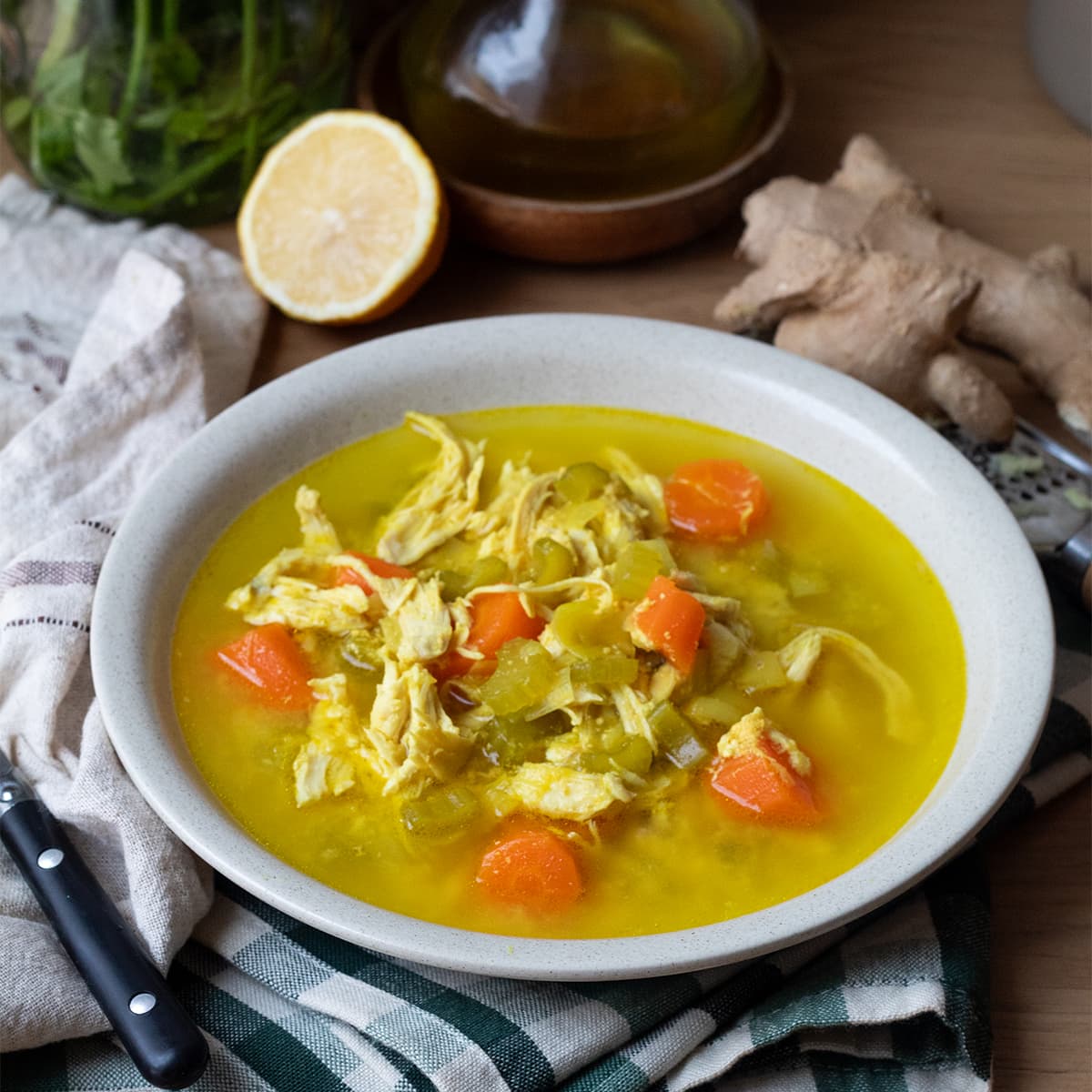Sopa contra gripe en Mambo