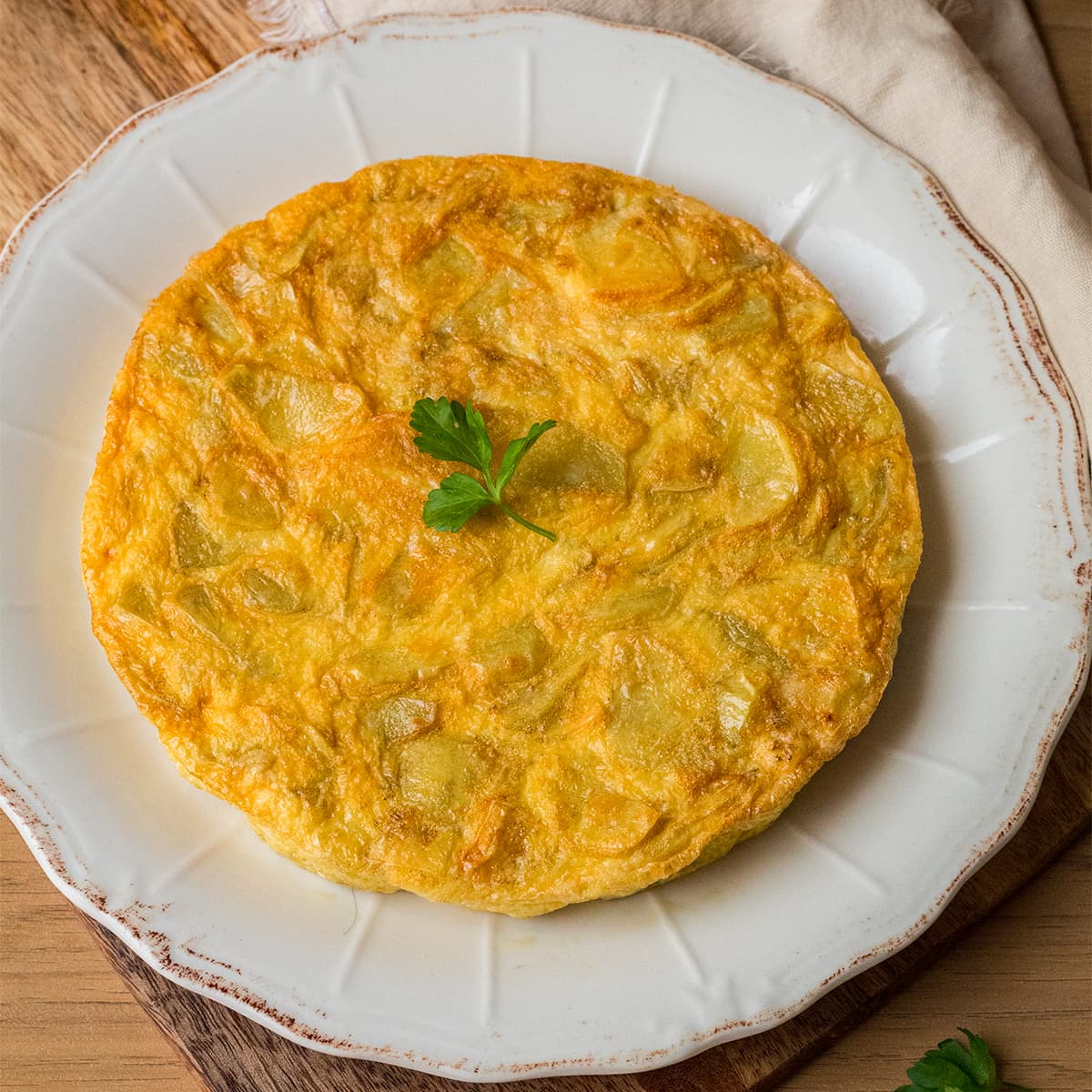 Tortilla de patata  en Cecofry