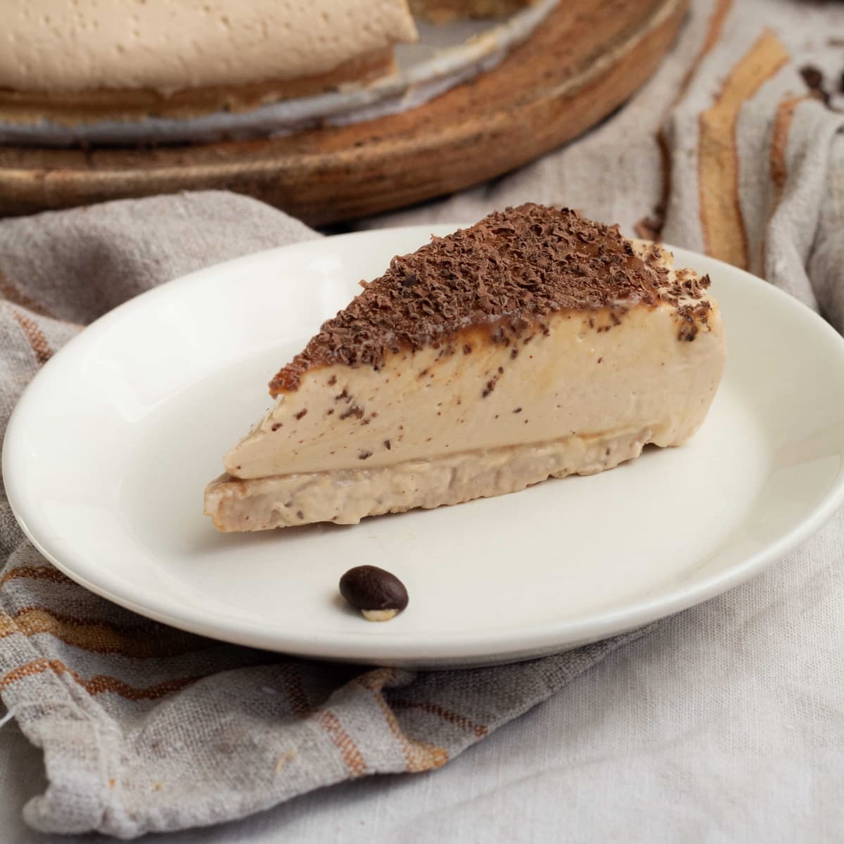 Tarta sin horno de café en Mambo