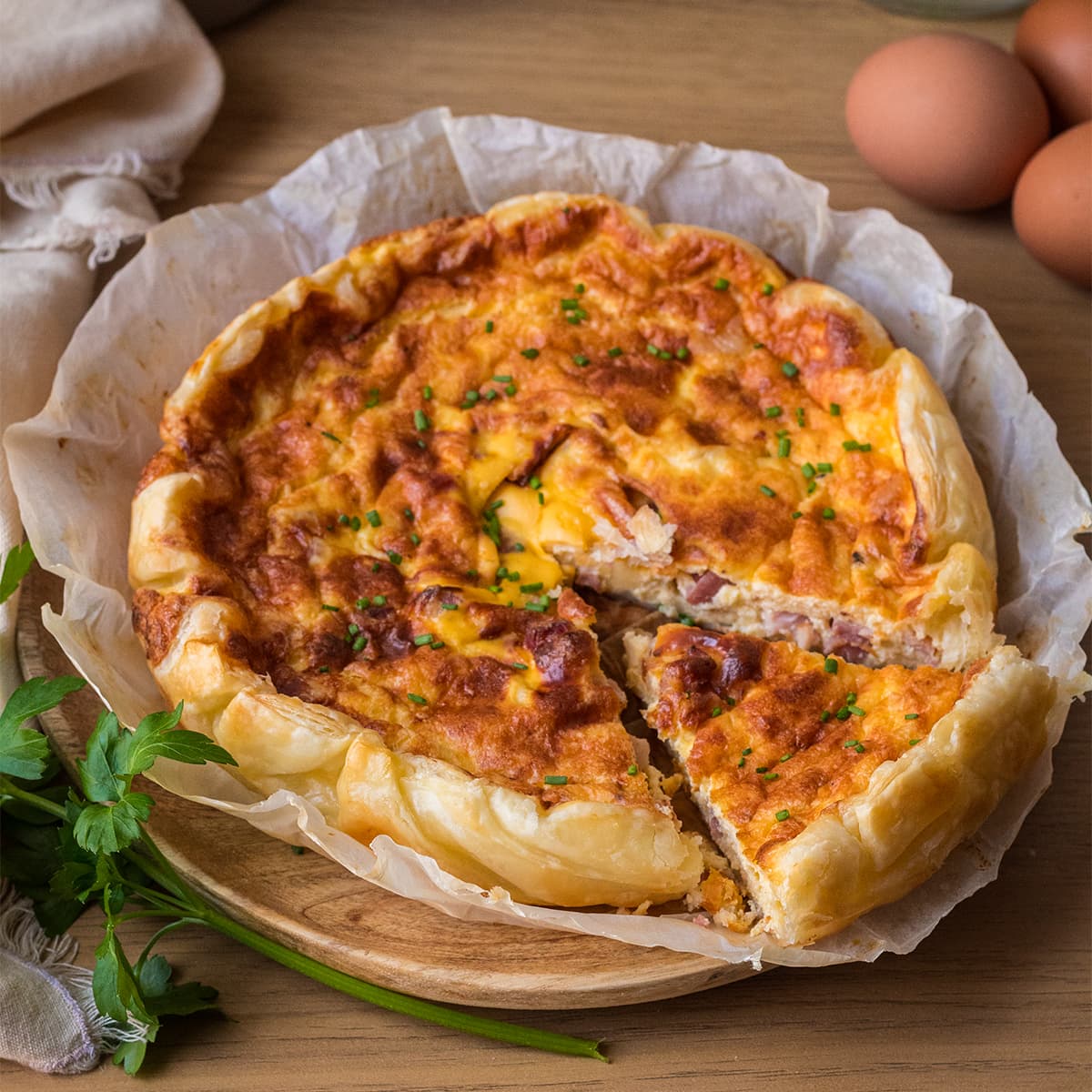 Quiche Lorraine en Olla GM