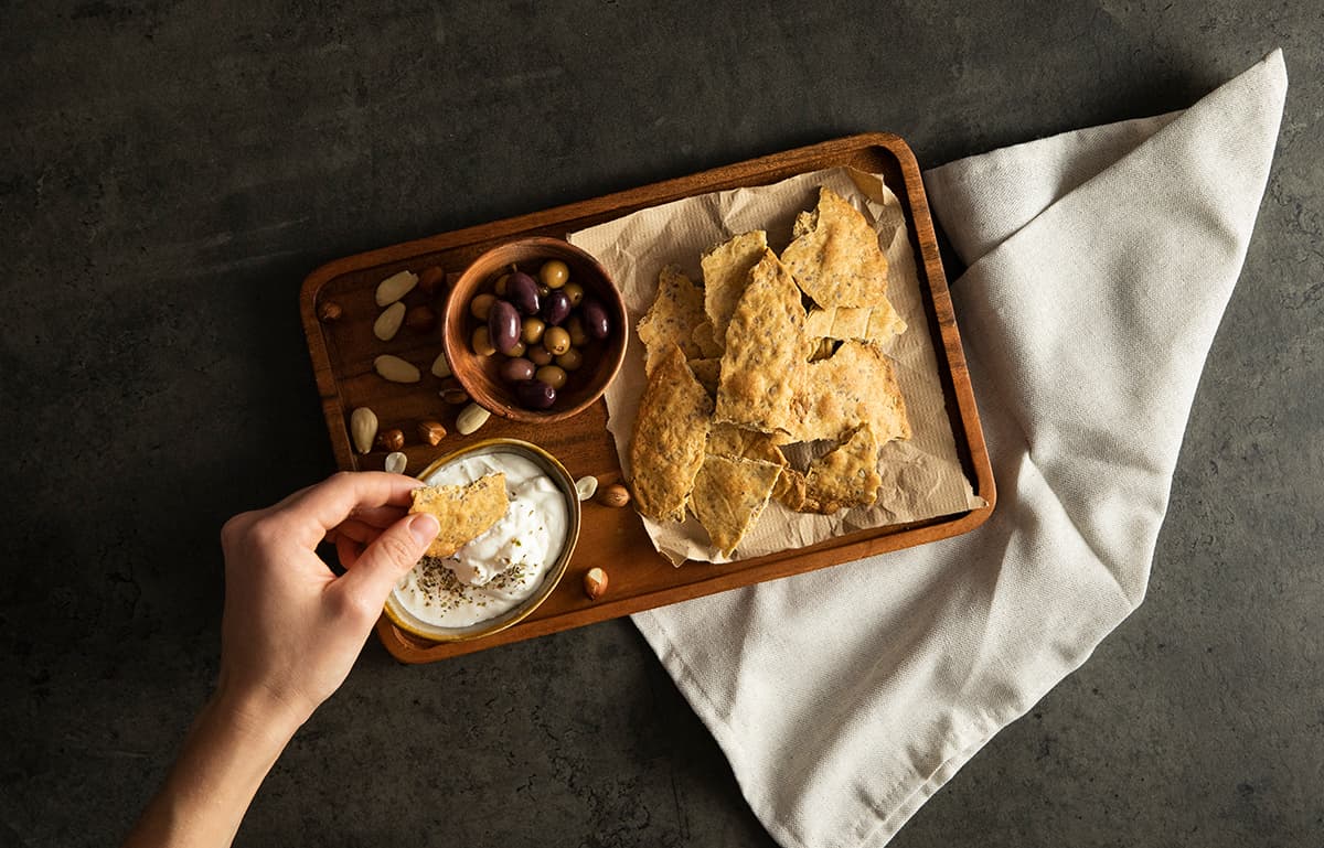 Crackers saludables