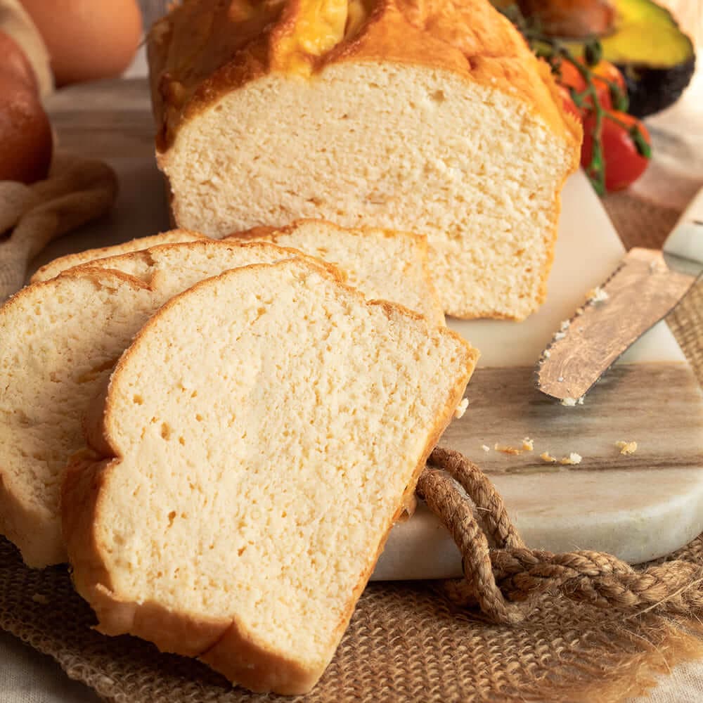 Pan keto con 3 ingredientes en Cecofry