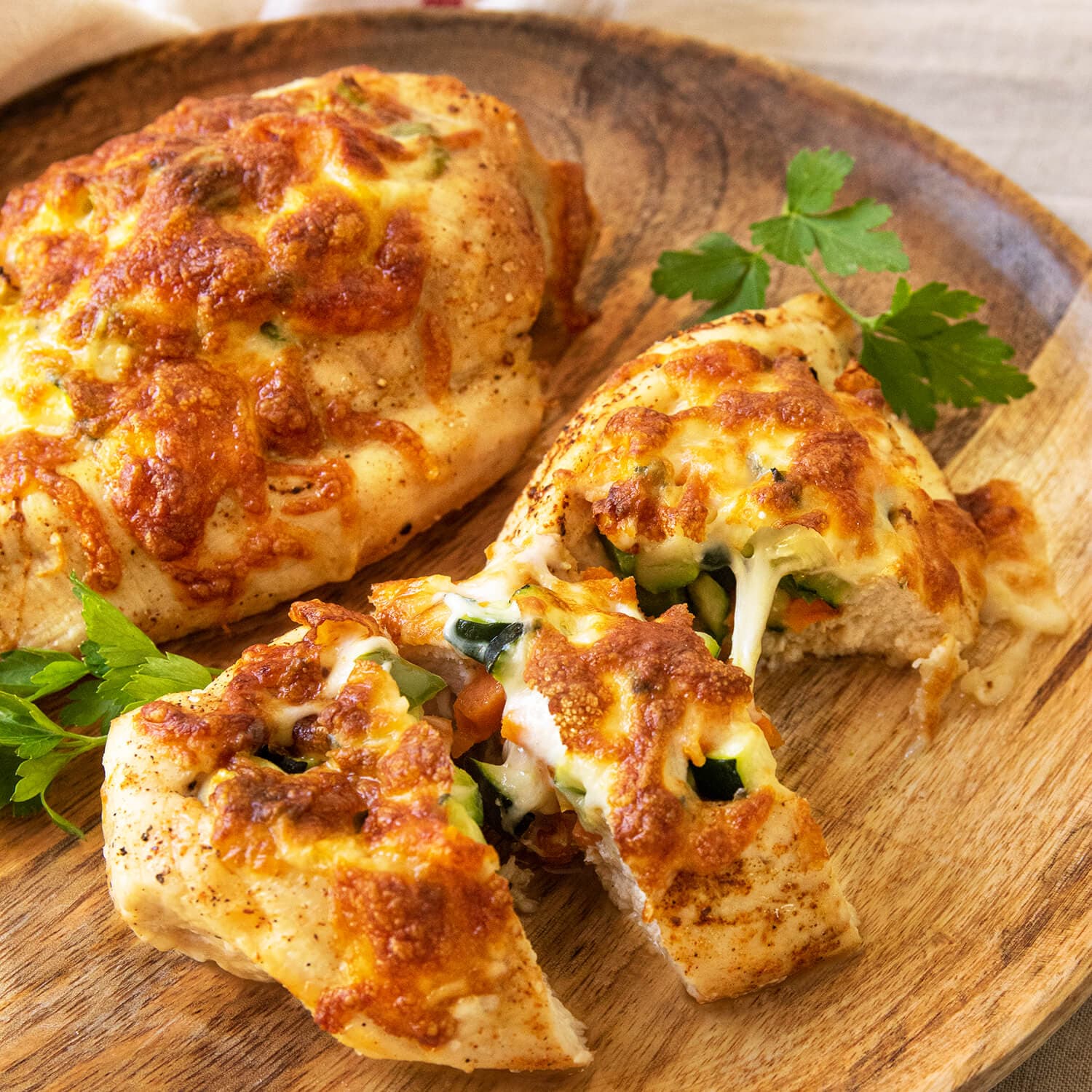 Pechugas rellenas de verduras en Cecofry
