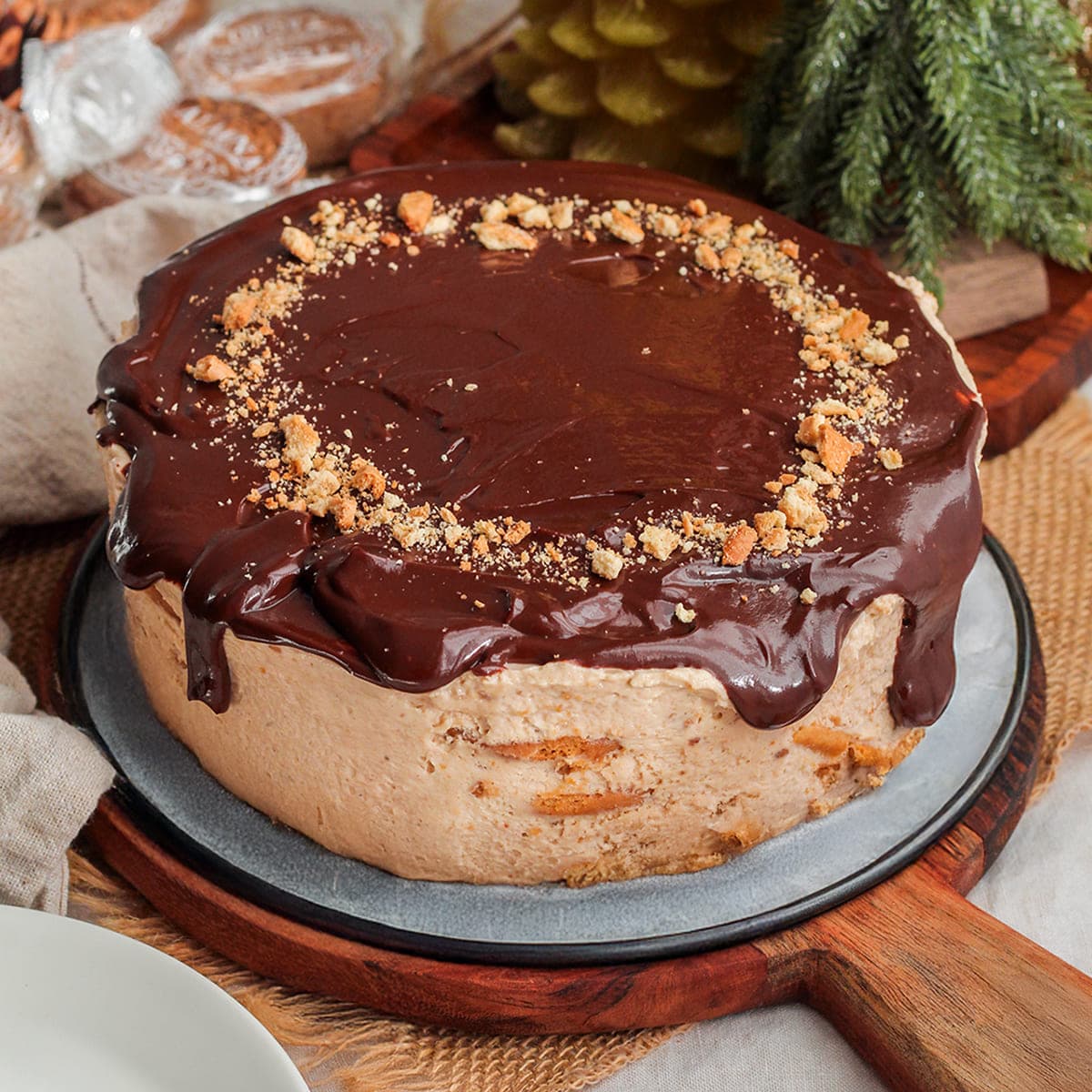 Tarta de polvorones en Mambo