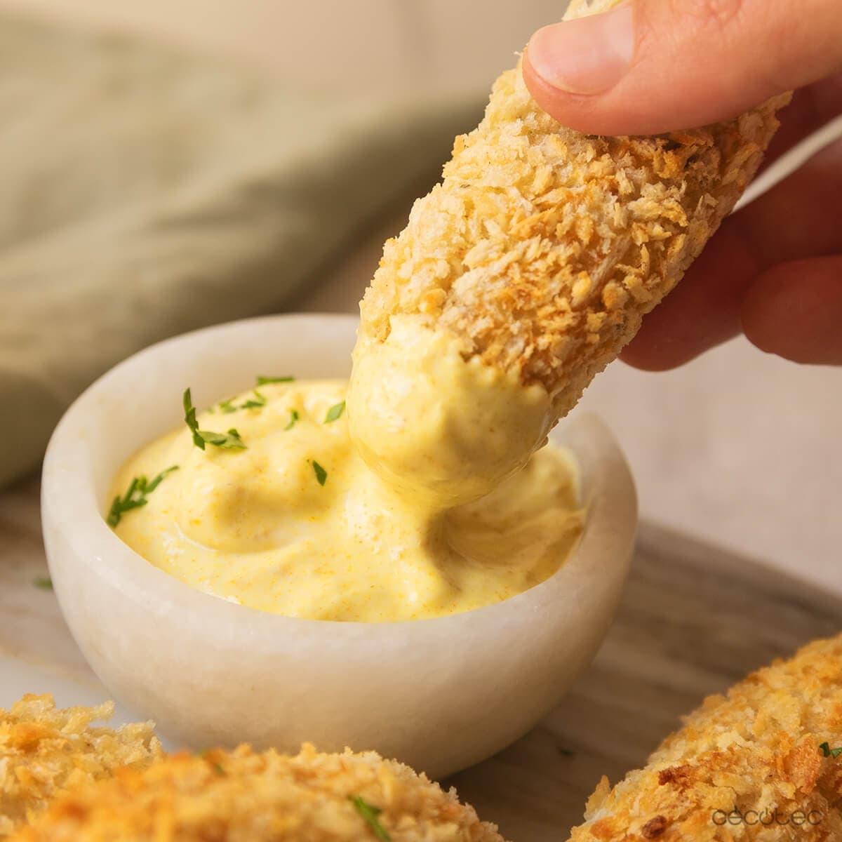 Croquetas de coliflor y patata en Cecofry