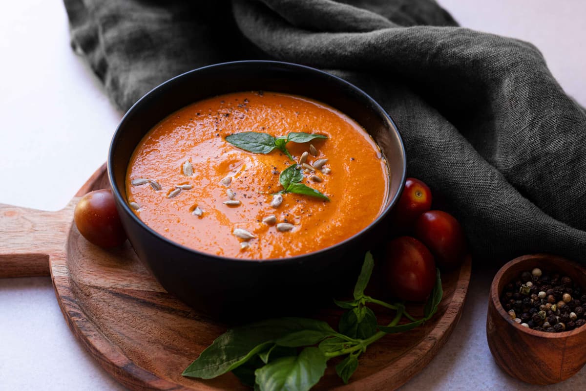 Gazpacho de zanahoria en Mambo