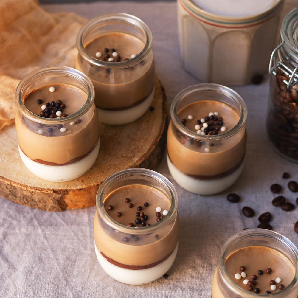 Panna cotta de café en Ollas GM