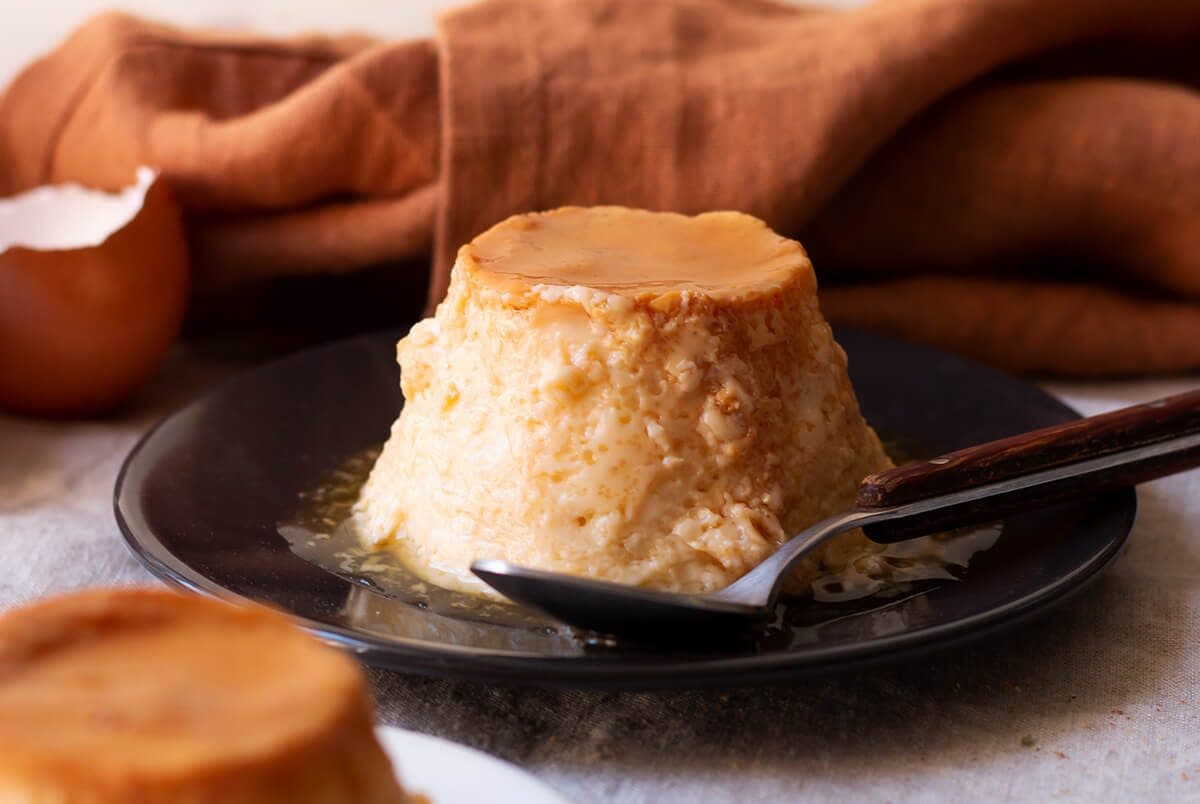 Flan de huevo en Ollas GM