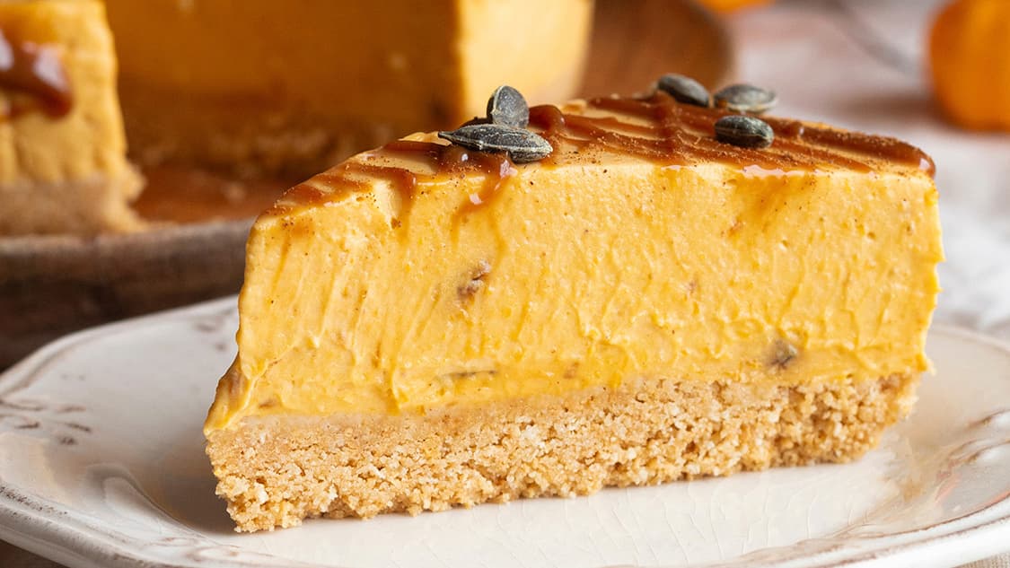Cheesecake de calabaza sin horno en Mambo