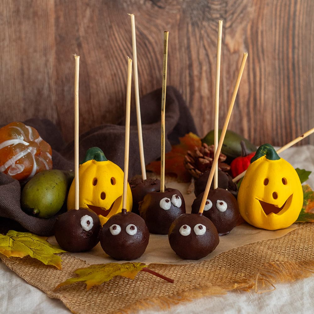 Bolitas brownie Halloweeen en Ollas GM