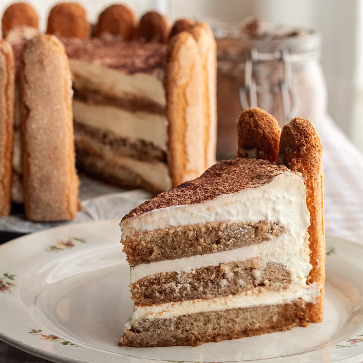 Charlote de tiramisú en Mambo