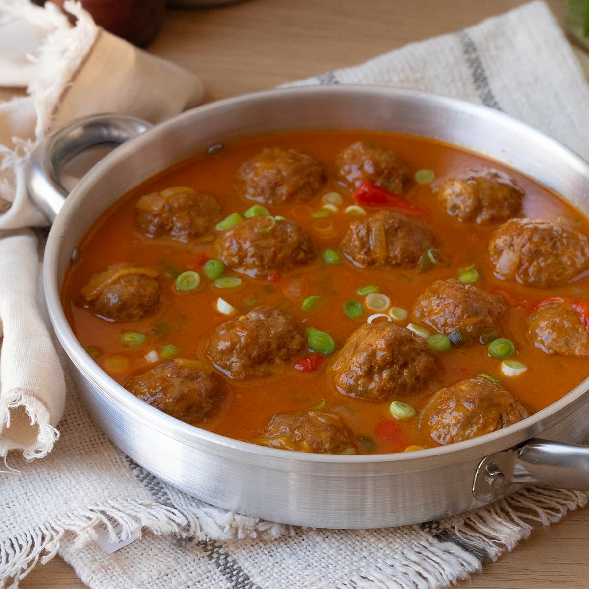 Albóndigas coreanas en Mambo