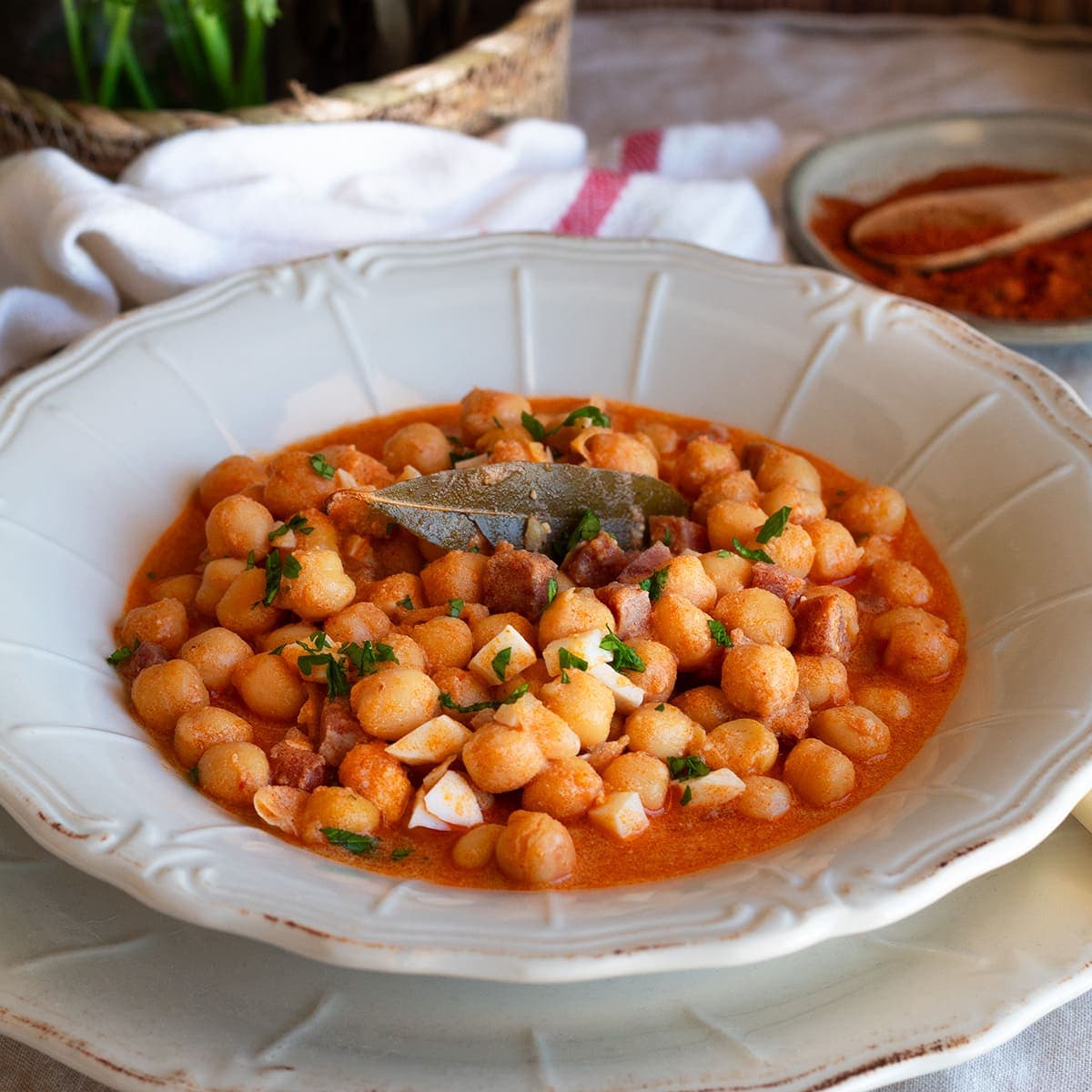 Garbanzos con jamón en menos de 10 minutos en Olla GM