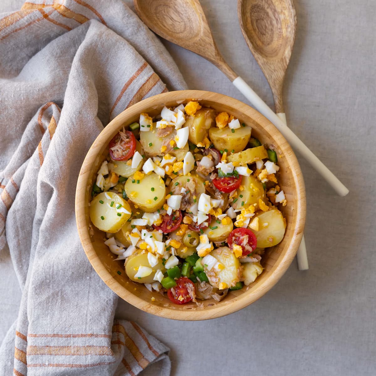 Ensalada campera en Ollas GM