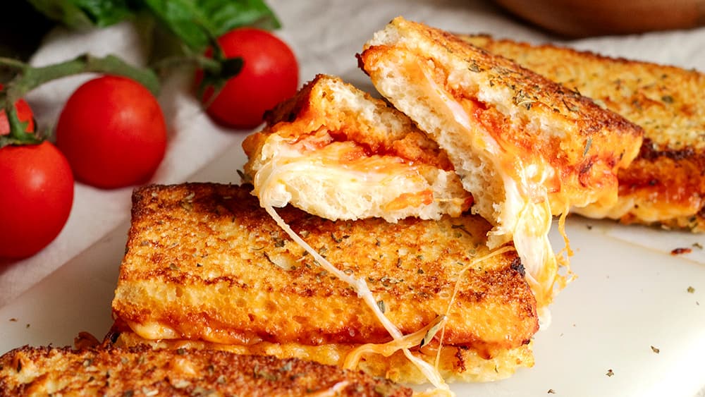 French toast pizza en Cecofry