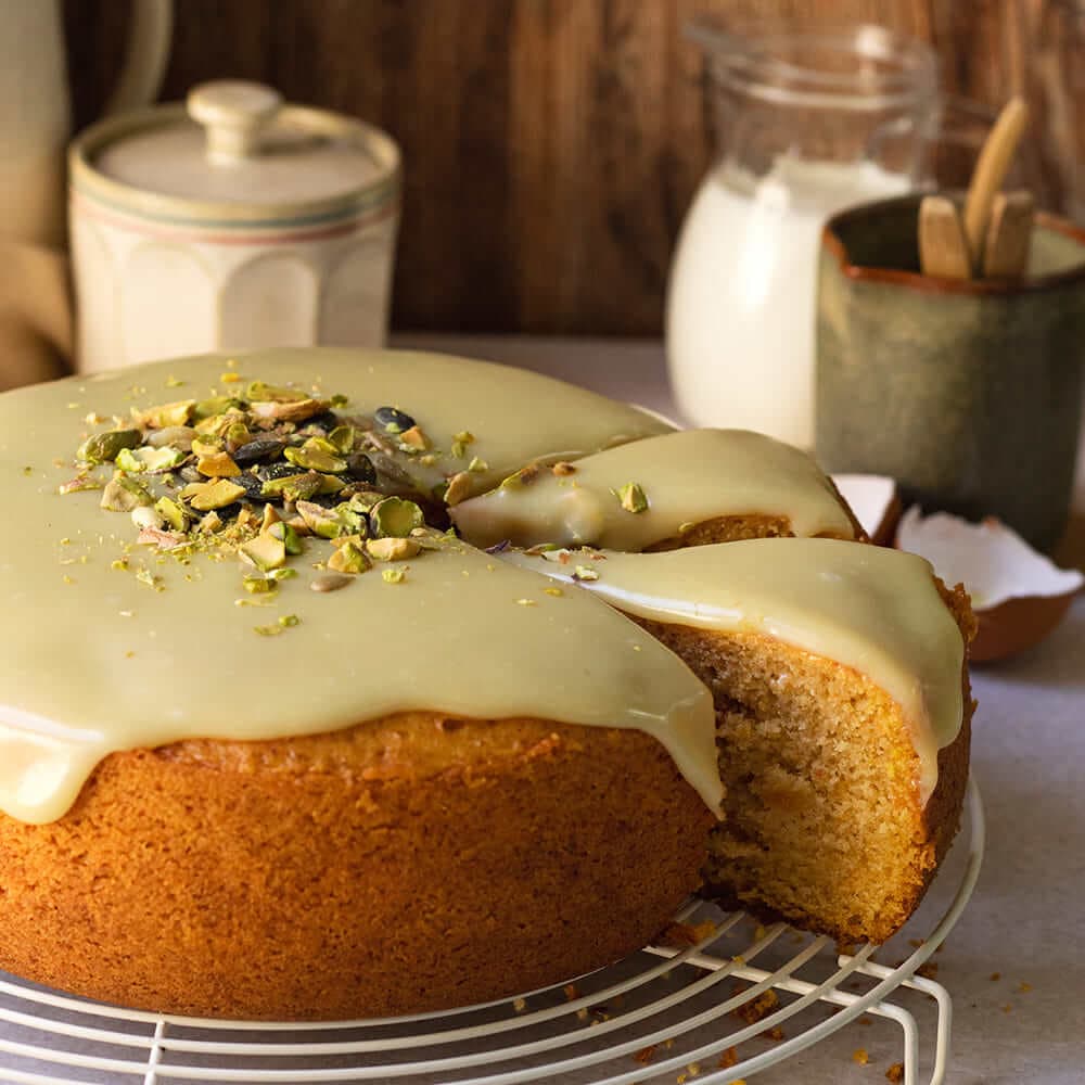 Bizcocho de boniato en Ollas GM