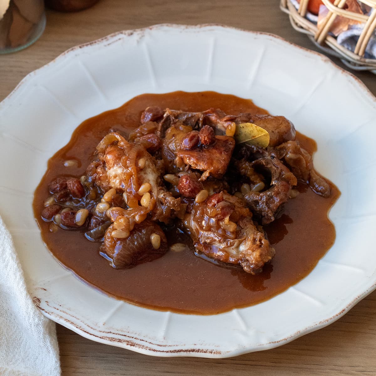 Pollo a la catalana en Olla GM
