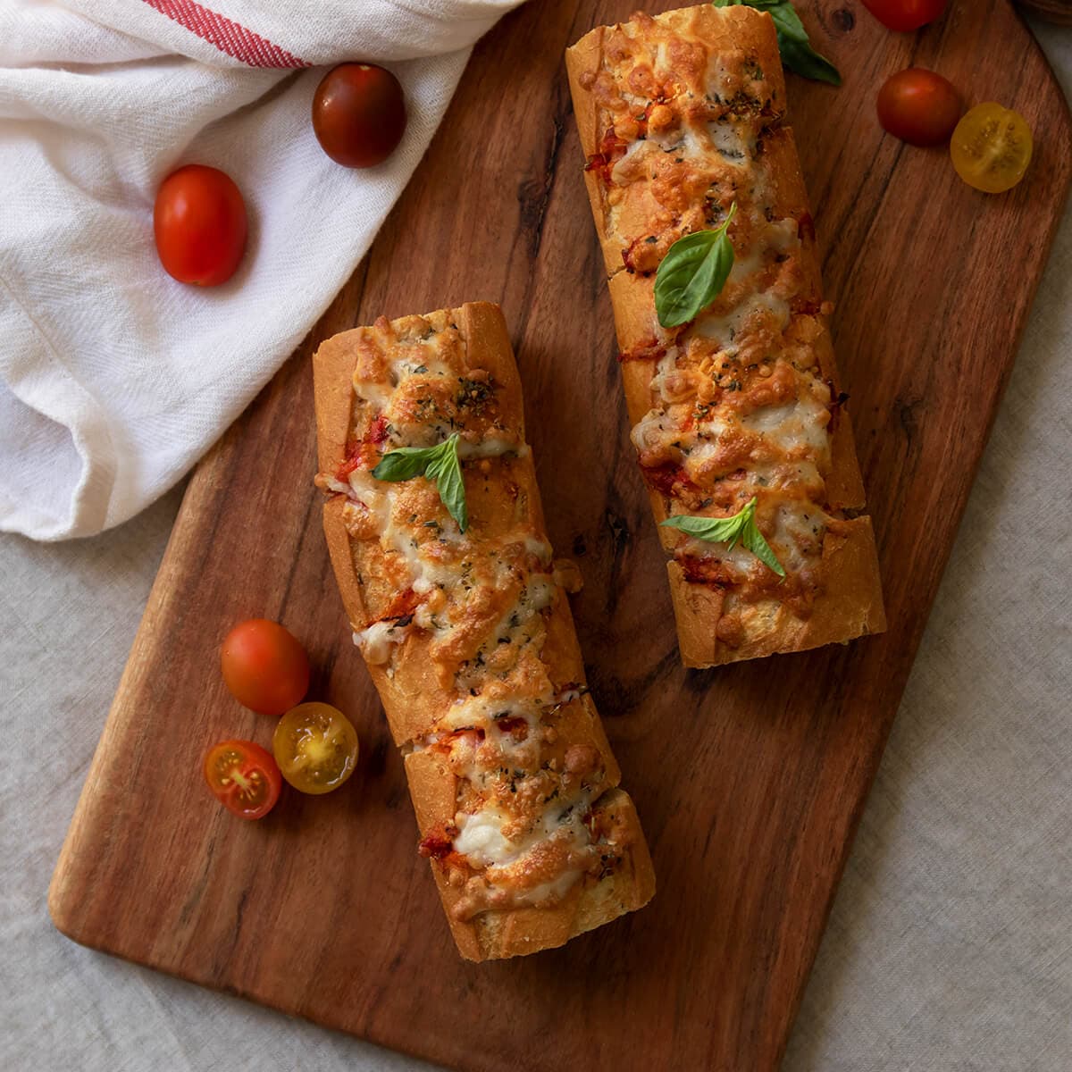 Baguette pizza en Cecofry
