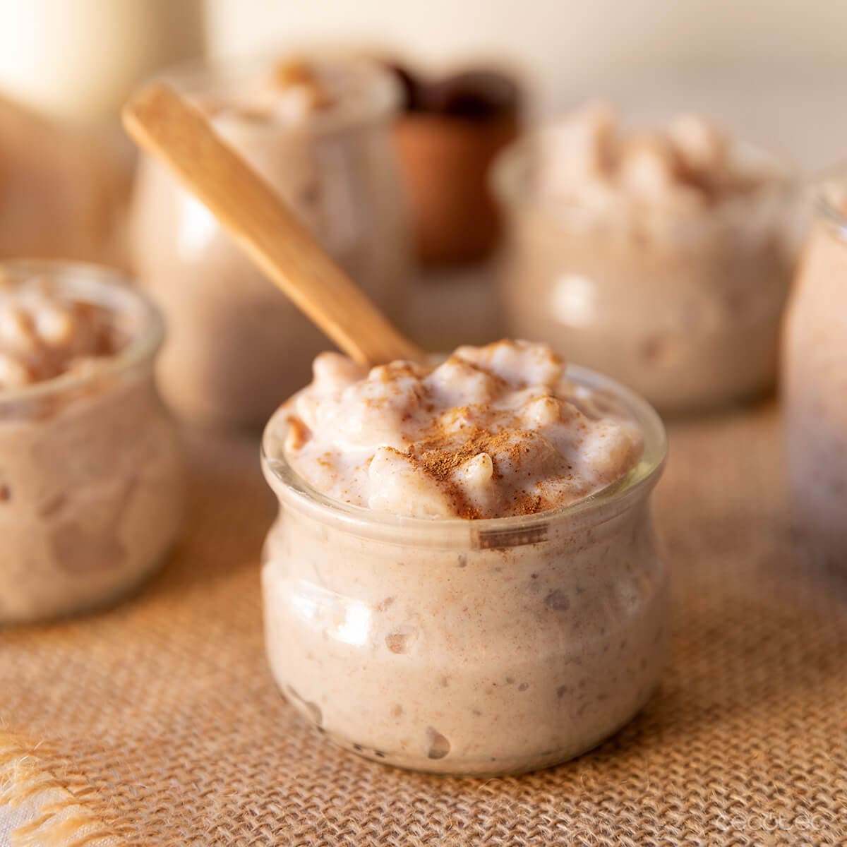 Arroz con leche saludable en Ollas GM