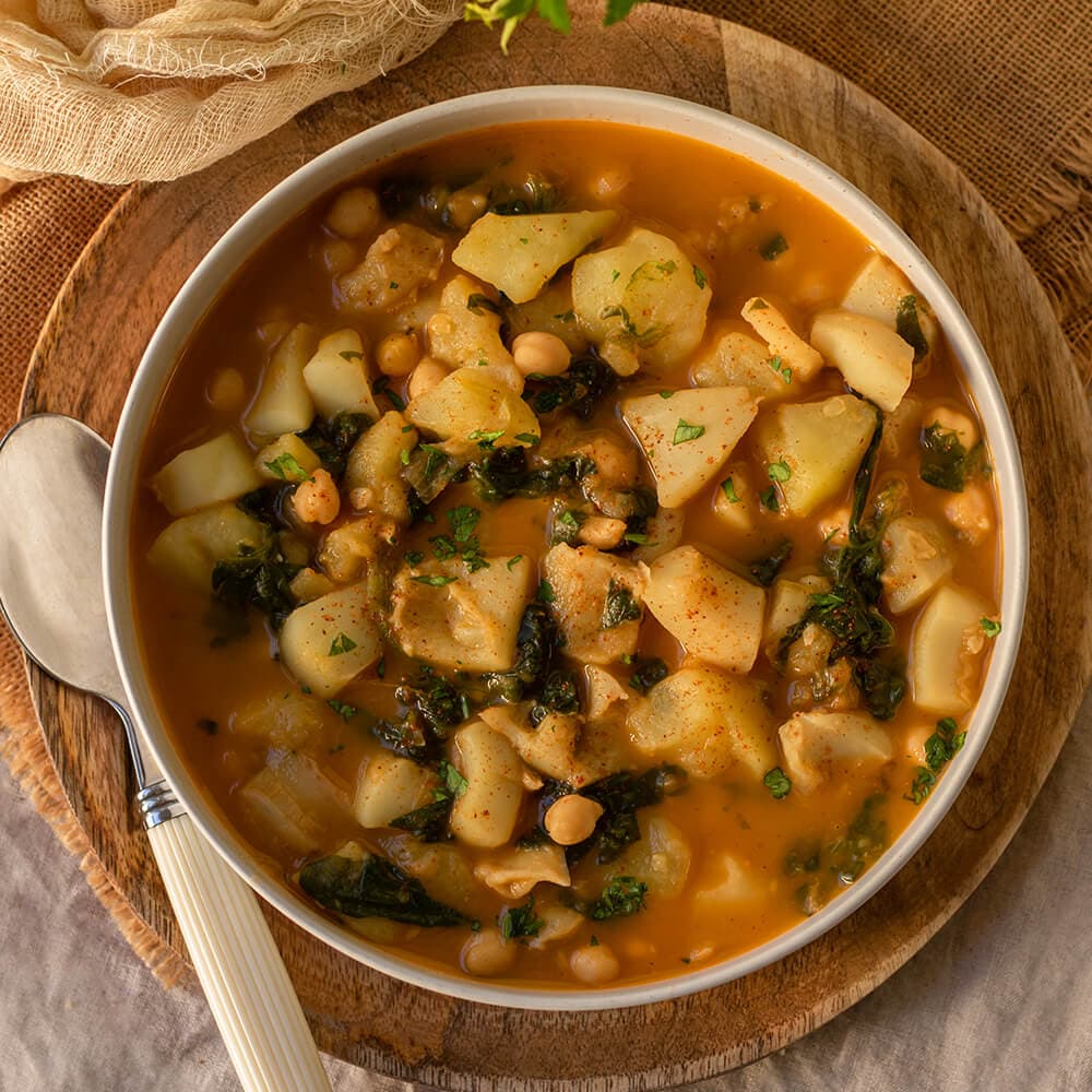 Garbanzos con verduras en Mambo