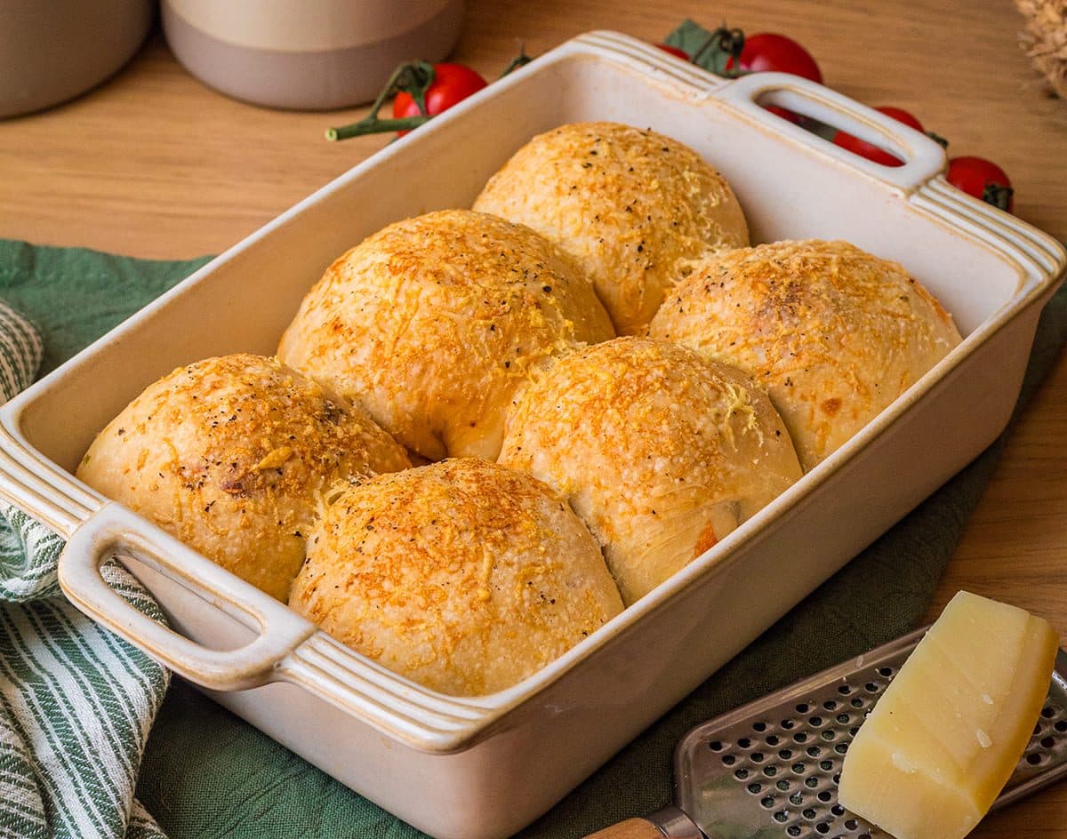 Bollitos pizza en Mambo y Cecofry