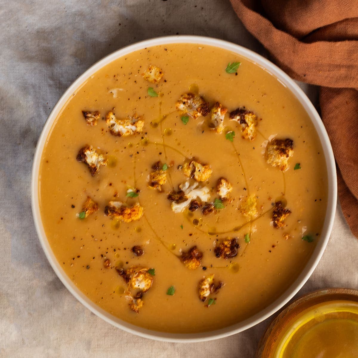 Sopa de coliflor en Olla GM