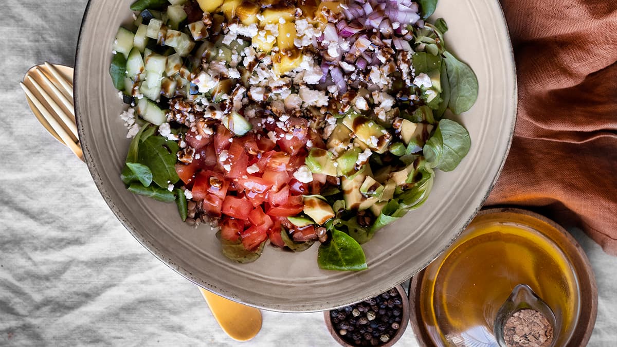 Ensalada de lentejas Olla GM