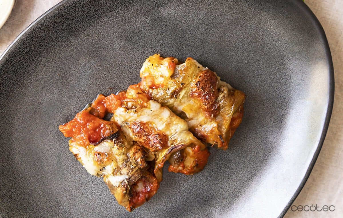 Involtini de berenjena en Ollas GM