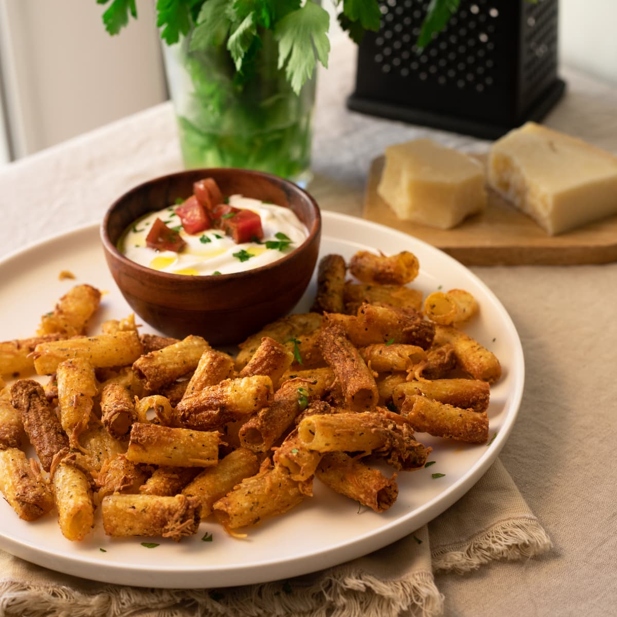 Chips de pasta en Cecofry