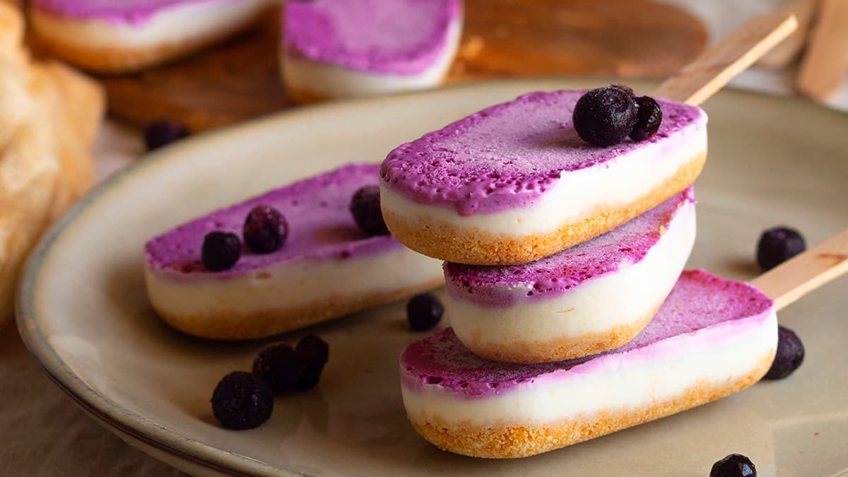 Helados de tarta de queso en Mambo