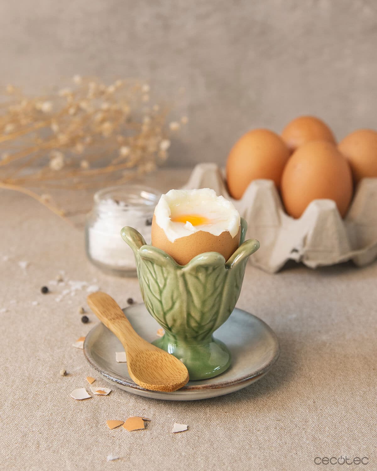 Huevos duros en Cecofry