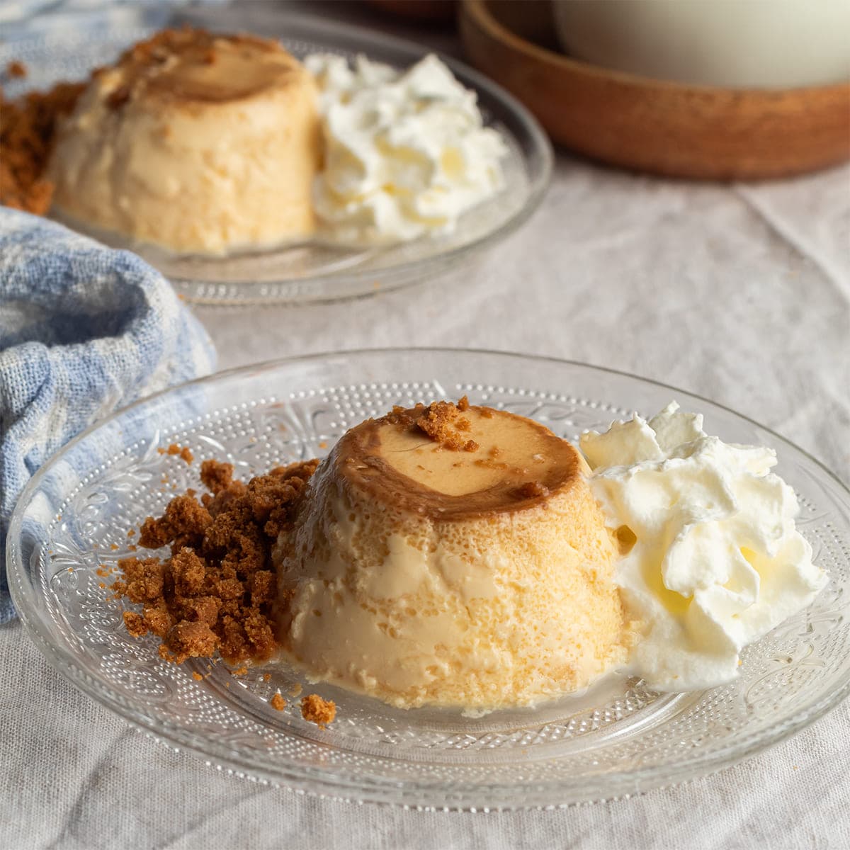 Flan extra cremoso en Ollas GM