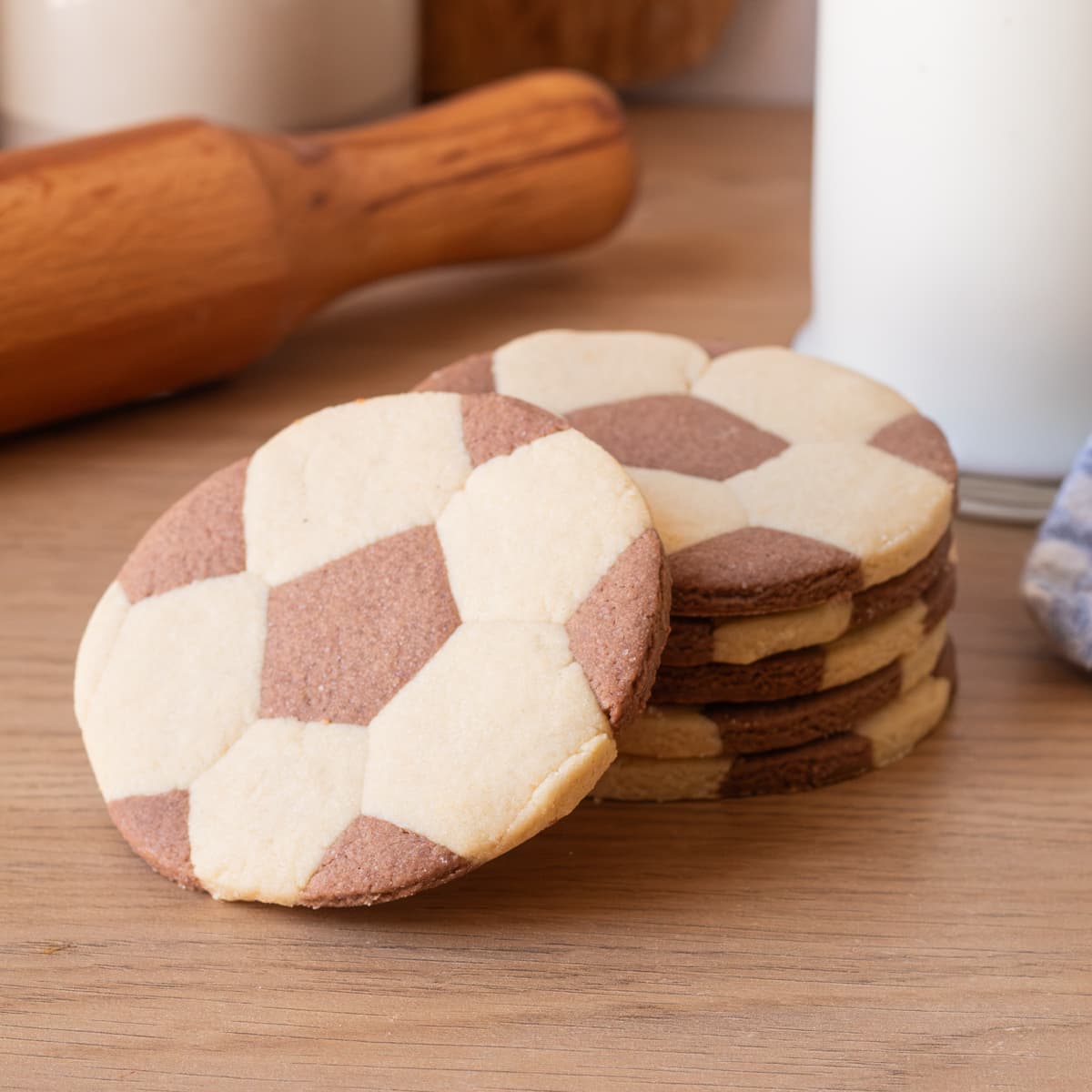 Galletas balón de futbol en Mambo