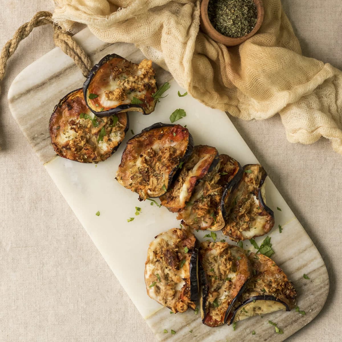 Bocaditos de berenjena en Cecofry