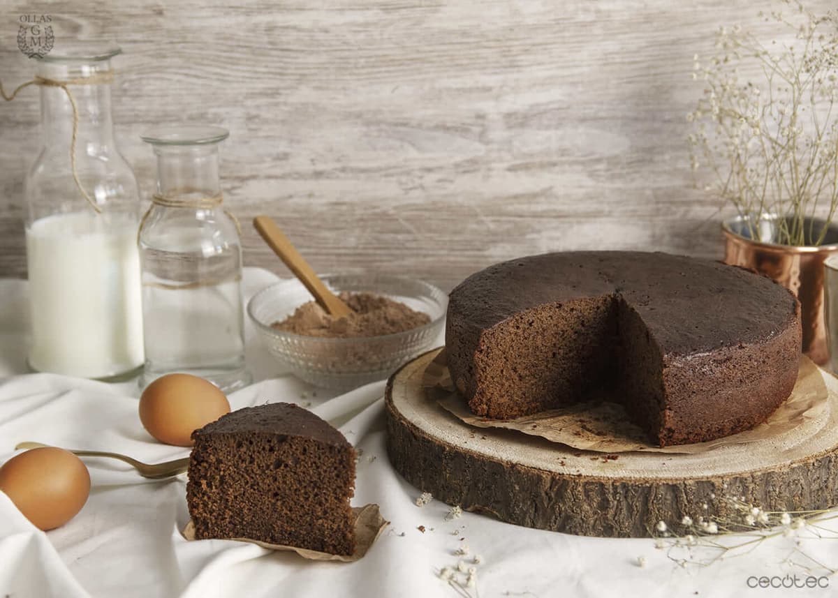 Bizcocho de yogur y cacao en Mambo